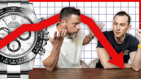 is rolex crashing|watch prices dropping.